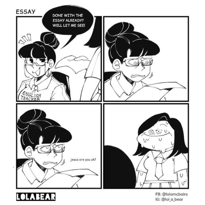 20 Hilariously Relatable Comics By A 16 Year Old Artist With Meme Y Artstyle19 -20 Hilariously Relatable Comics By A 17-Year-Old Artist With Meme-Y Artstyle Will Make You Laugh Off Your Head
