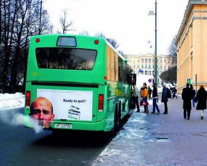 23 Excellent Example Of How Ingeniously Funny Bus Advertising Look Like 14 -23 Excellent Example Of How Ingeniously Funny Bus Advertising Look Like