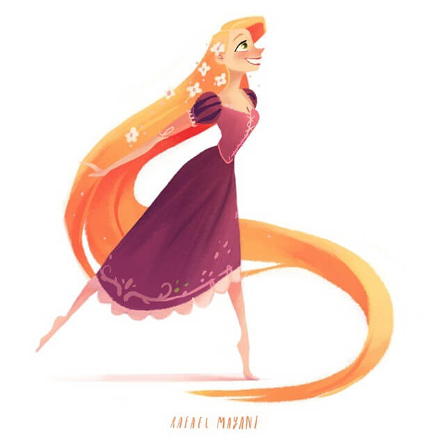 30 Dreamy Disney Illustrations Youll Definitely Love 10 -30+ Lovely Disney Illustrations You'Ll Definitely Adore