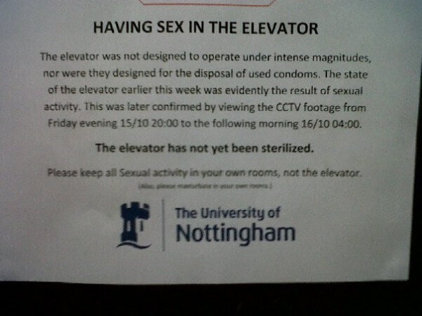 30 Hilarious Messages And Signs Spotted In The Elevator 8 -30 Hilarious Messages And Signs Spotted In The Elevator
