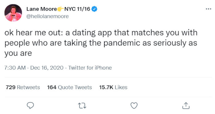 Amusing Tweets About Peoples Single Life During The Pandemic 2 -18 Amusing Tweets About People'S Single Life During The Pandemic