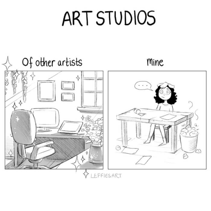 An Artist Tells The Story About What It Is Like To Be An Artist06 -An Artist Makes Comics About What It Is Like To Be An Artist! Find Out In 15 Illustrations Below