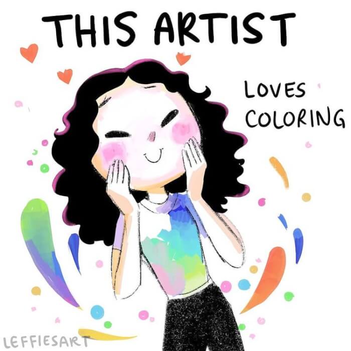 An Artist Tells The Story About What It Is Like To Be An Artist15 -An Artist Makes Comics About What It Is Like To Be An Artist! Find Out In 15 Illustrations Below