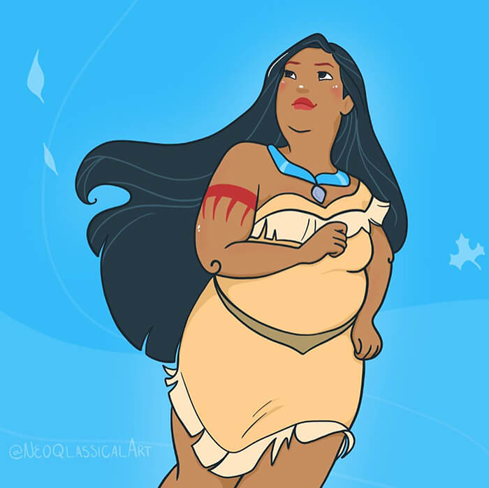 Artists Rrecreate Disney Princesses In The Way Youve Never Seen Before 23 Pics 18 -Artists Recreate Disney Princesses In A Way You'Ve Never Ever Seen Before (23 Pics)