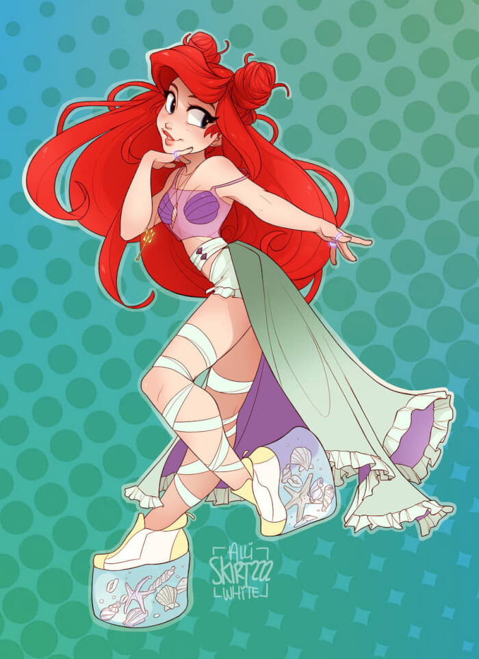 Disney Princesses As Attractive Ravers Why Not 9 -Disney Princesses As Attractive Ravers, Why Not?