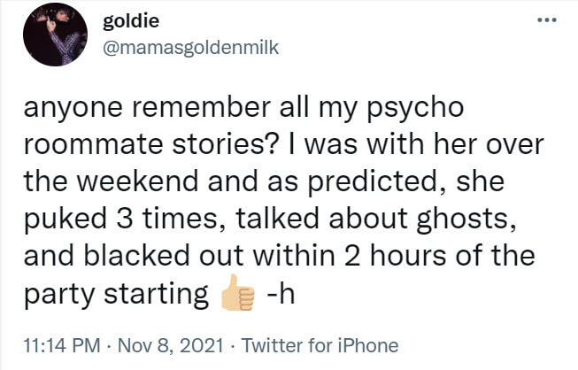 Funniest Psycho Roommate Tweets That Will Surely Make You Laugh Your Head Off 5 -Funniest Psycho Roommate Tweets That Will Surely Make You Laugh Your Head Off