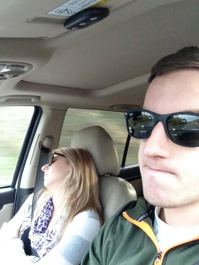 Husband Takes Pictures Every Time His Wife Falls Asleep During Road Trips And The Result Is So Hilarious 9 -Husband Takes Pictures Every Time His Wife Falls Asleep During Road Trips, And The Result Is So Hilarious