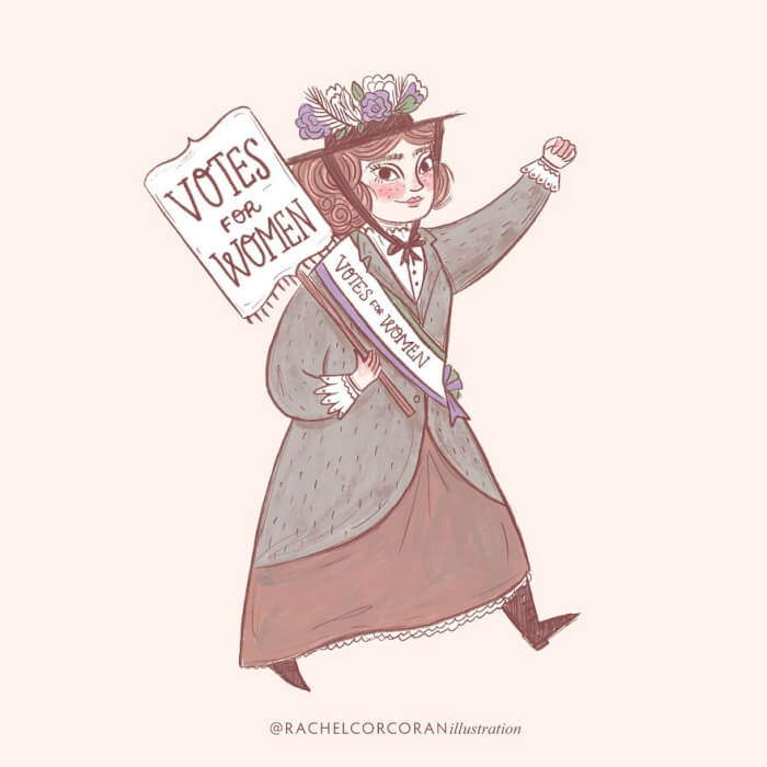 Illustrating Little Women With Big Ideas 10 -Adorable Illustrations In 'Little Women' Style That Will Give You Lots Of Motivation
