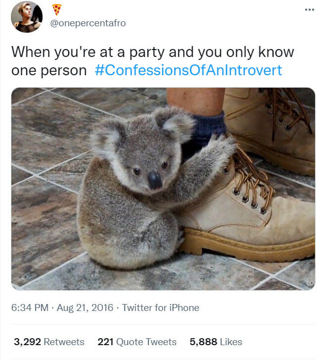 Laugh Your Head Off With These Hilariously Accurate Tweets About Introverts Life 10 -Laugh Your Head Off With These Hilariously Accurate Tweets About Introvert'S Life