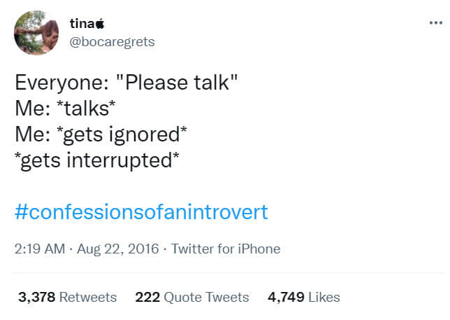 Laugh Your Head Off With These Hilariously Accurate Tweets About Introverts Life 11 -Laugh Your Head Off With These Hilariously Accurate Tweets About Introvert'S Life