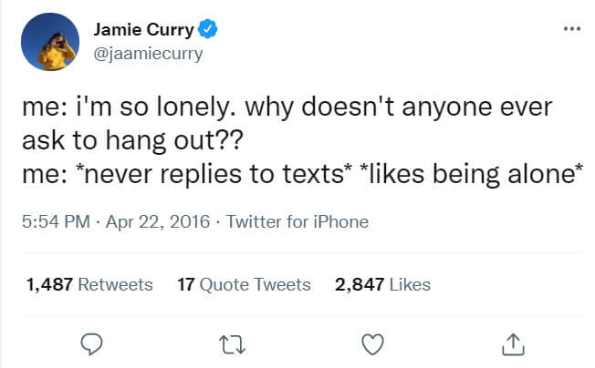 Laugh Your Head Off With These Hilariously Accurate Tweets About Introverts Life 9 -Laugh Your Head Off With These Hilariously Accurate Tweets About Introvert'S Life