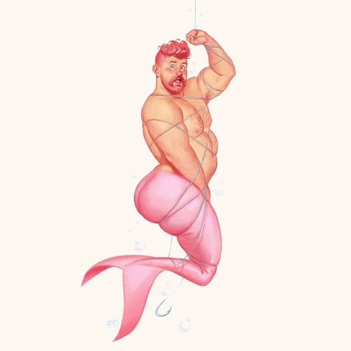 Male Superheroes Illustrated In Classic Pin Up Style The Results Are Hilarious 11 -12 Male Superheroes Illustrated In Classic Pin-Up Style, The Results Are Hilarious!