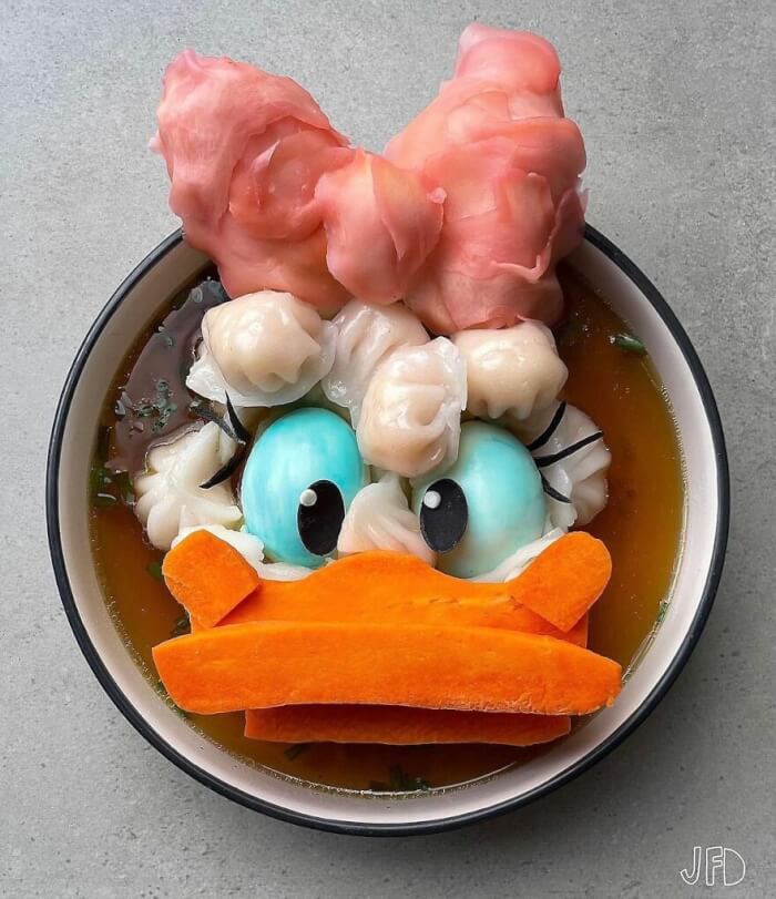 Meals Look Like Cartoon And Pop Culture Characters 7 -Cute Cartoon-Inspired Ideas To Step Up Your Cooking Game