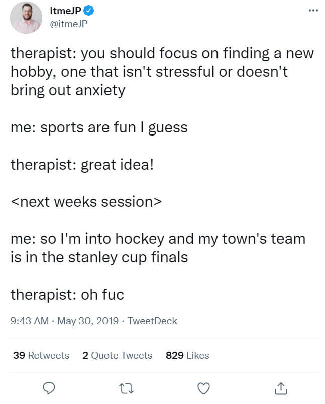 People Are Sharing Their Funniest Stories When They Go To Therapists 13 -People Are Sharing Their Funniest Stories When They Go To Therapists
