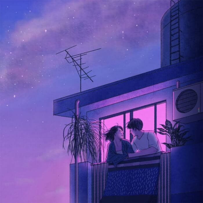 These 30 Sweet And Cute Moments Of Love By Korean Artist Will Tug At Your Heartstrings20 -These 20 Sweet And Cute Moments Of Love By Korean Artist Will Tug At Your Heartstrings