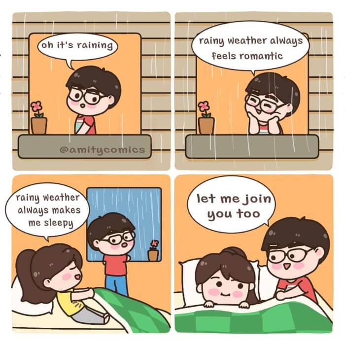 These Vivid Comics About The Life Of A Lovely Couple Would Definitely Melt Your Heart21 -These Vivid Comics About The Lovely Life Of A Couple Would Definitely Melt Your Heart