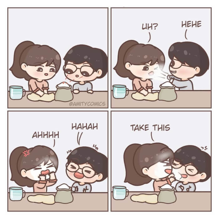 These Vivid Comics About The Life Of A Lovely Couple Would Definitely Melt Your Heart25 -These Vivid Comics About The Lovely Life Of A Couple Would Definitely Melt Your Heart