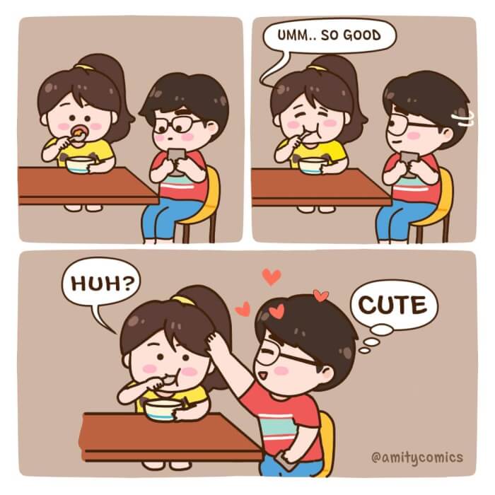 These Vivid Comics About The Life Of A Lovely Couple Would Definitely Melt Your Heart28 -These Vivid Comics About The Lovely Life Of A Couple Would Definitely Melt Your Heart
