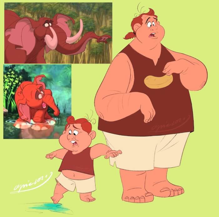 Artist Reimagines Disney Characters As Animals And Animals As Humans In 30 Charming Pics