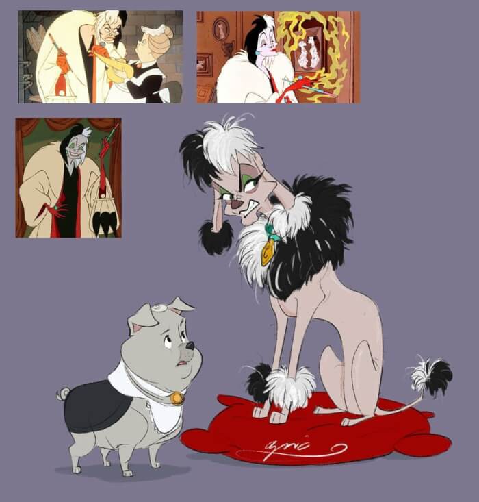 This Artist Reimagines Disney Characters As Animals And Animals As Humans In 30 Charming Pics 25 -Artist Reimagines Disney Characters As Animals And Animals As Humans In 30 Charming Pics