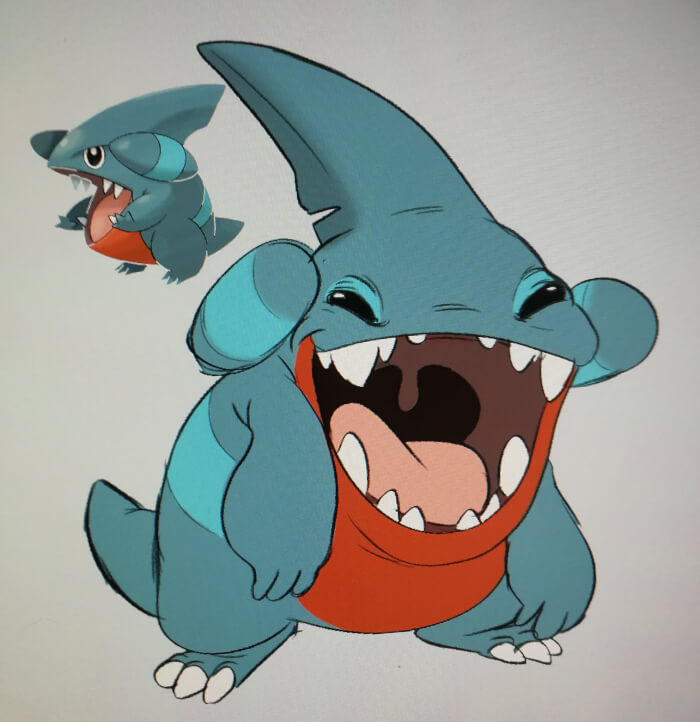 This Talented Artist Creates Epic Mash Up Of Pokemon With Lilo And Stitch 11 -This Artist Creates Brilliant Mash-Up Of Pokémon And Lilo &Amp; Stitch
