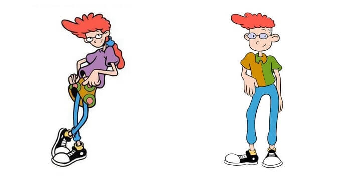 Your Favorite Cartoon Characters From The 90S Before And After 11 -Your Favorite Cartoon Characters From The '90S: Then And Now