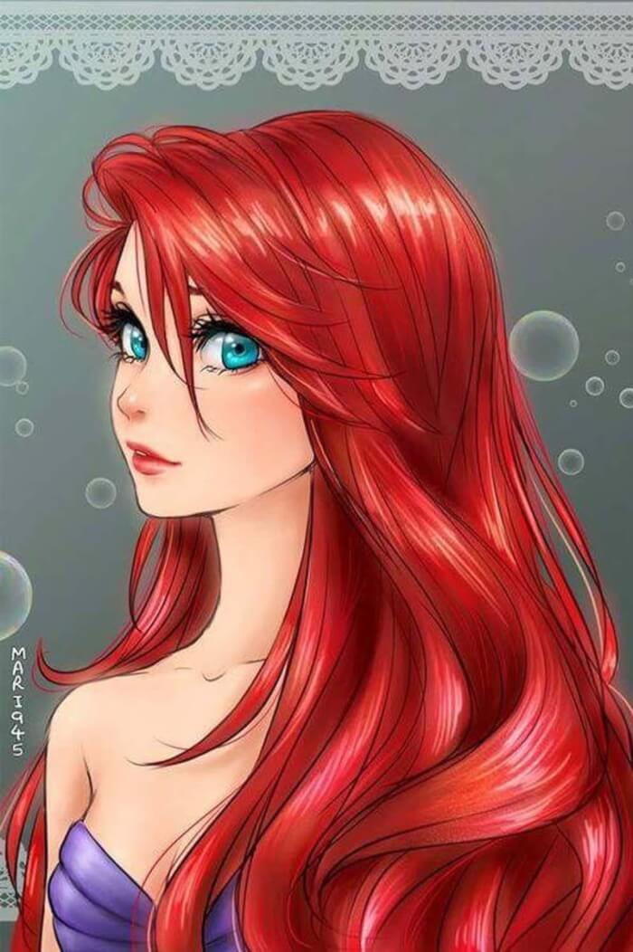Disney Anime 2 -What If Each Disney Princess Were Given Their Own Anime Style? The Results Are Amazing