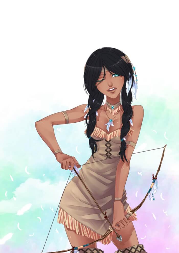 Disney Anime 7 -What If Each Disney Princess Were Given Their Own Anime Style? The Results Are Amazing