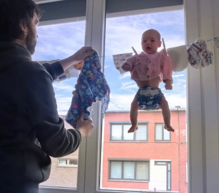 Dad Photoshops Baby Into Dangerous Situations To Frighten Mom 16 -Dad Photoshops Baby Into Dangerous Situations To Frighten Mom