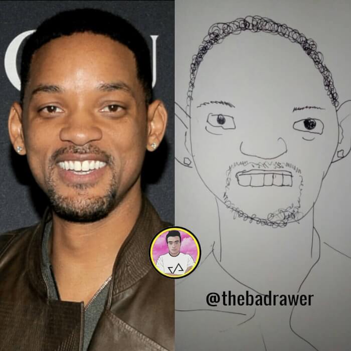 Hilarious Celebritys Portraits Drawn By This Artist Are Awfully Accurate 15 -This &Quot;Artist&Quot; Draws Awfully Accurate Portraits Of Famous People And They Will Crack You Up