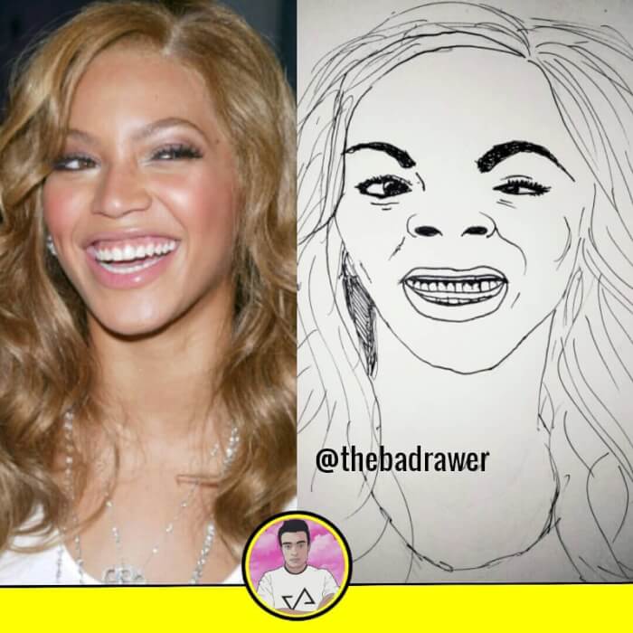 Hilarious Celebritys Portraits Drawn By This Artist Are Awfully Accurate 21 -This &Quot;Artist&Quot; Draws Awfully Accurate Portraits Of Famous People And They Will Crack You Up