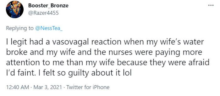 People Are Sharing Stories Of New Dads Passing Out In The Delivery Room 11 -People Are Sharing Funny Stories Of New Dads Passing Out In The Delivery Room