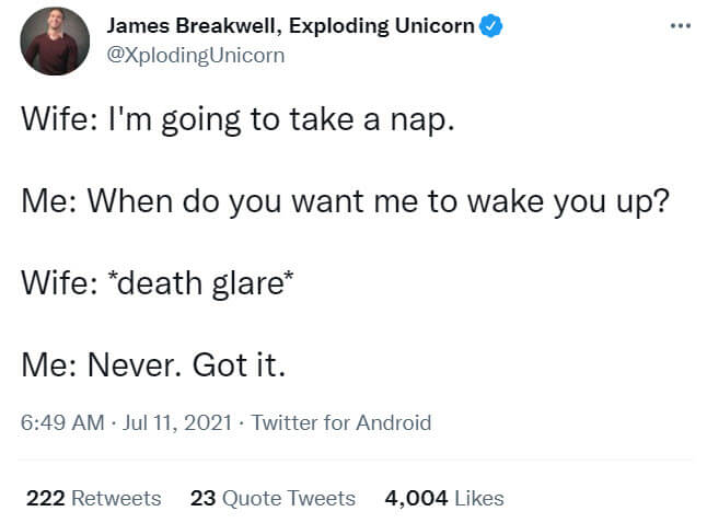 Funny Marriage Tweets That Show The Undying Love During The Pandemic 25 -Funny Marriage Tweets That Show The Undying Love During The Pandemic
