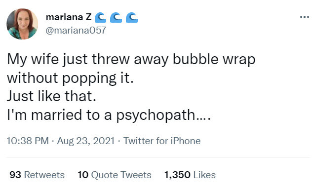 Funny Marriage Tweets That Show The Undying Love During The Pandemic 9 -Funny Marriage Tweets That Show The Undying Love During The Pandemic