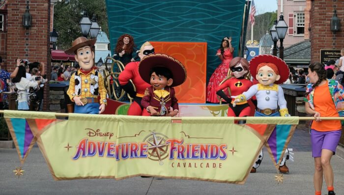 Watch Photos From Dedut Of Disney Adventure Friends Cavalcade At Disney World2 -Watch Photos From The Dedut Of &Quot;Disney Adventure Friends Cavalcade&Quot; At Disney World