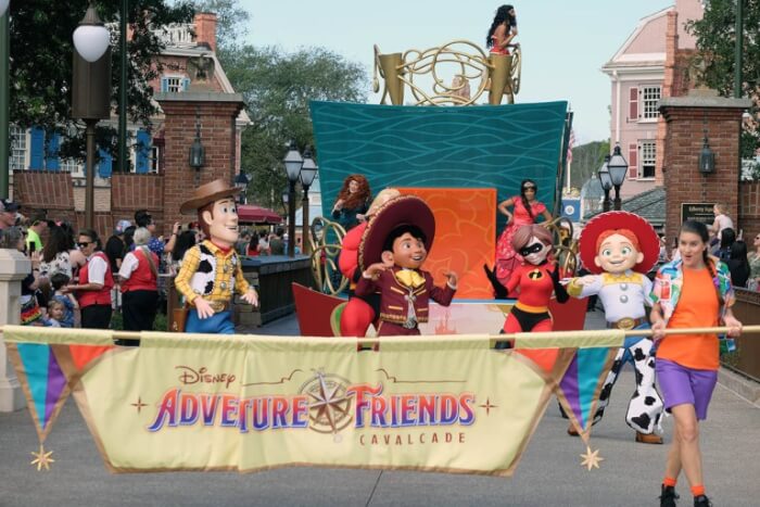 Watch Photos From Dedut Of Disney Adventure Friends Cavalcade At Disney World3 -Watch Photos From The Dedut Of &Quot;Disney Adventure Friends Cavalcade&Quot; At Disney World