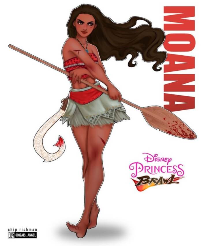 Disney Princesses Get Reimagined As Fighting Game Characters 2 -Disney Princesses Get Reimagined As Fighting Game Characters