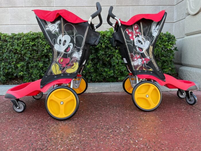 Mickey Minnie Mouse Themed Strollers Are Now Available At Disney Theme Parks 1 -Mickey &Amp; Minnie Mouse-Themed Strollers Are Now Available At Walt Disney World