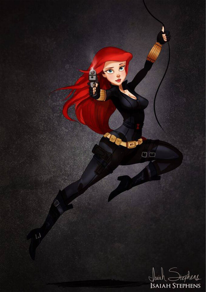 This Artist Reimagined Disney Characters In Halloween Costumes And The Results Are Amazing 1 -What If Disney Characters Disguised Superheroes At Halloween?