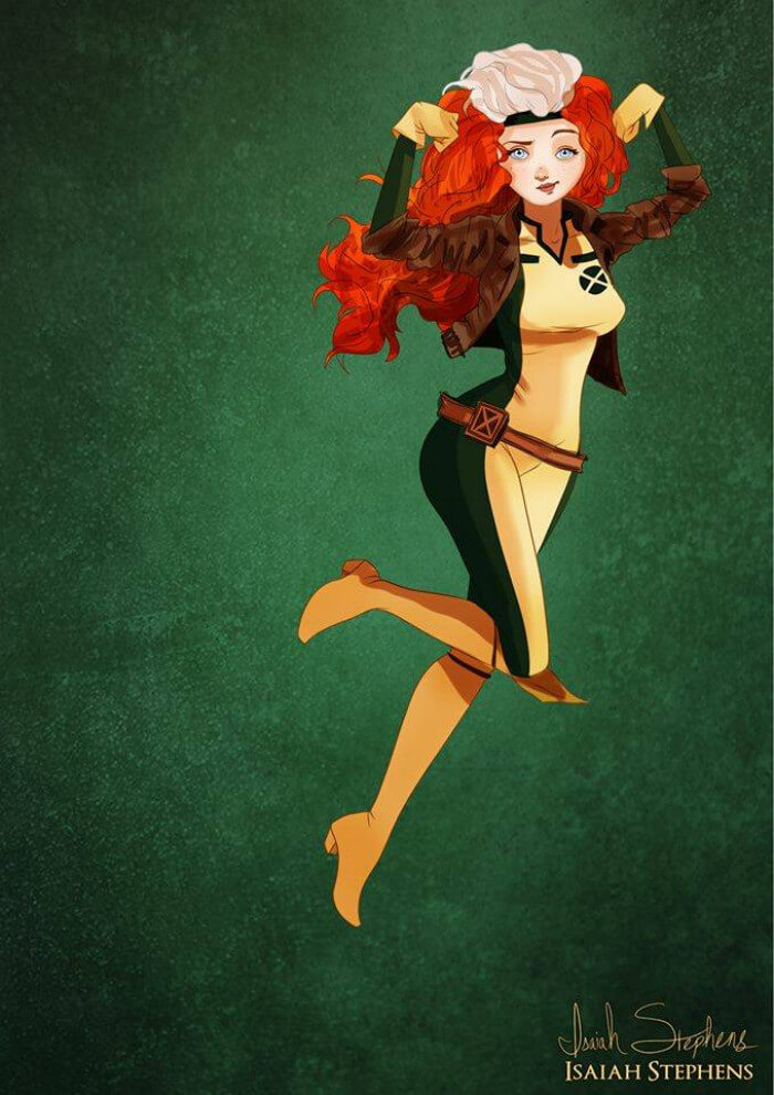 This Artist Reimagined Disney Characters In Halloween Costumes And The Results Are Amazing 4 -What If Disney Characters Disguised Superheroes At Halloween?