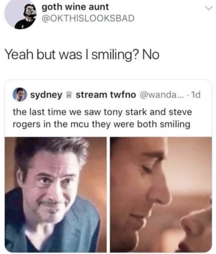 17 Heartbreaking Steve Rogers And Tony Stark Moments We Didnt Notice 12 -17 Heartbreaking Steve Rogers And Tony Stark Moments We Didn'T Notice