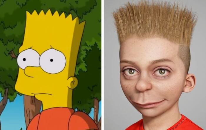 15 Times This Artist Shows How Cartoon Characters Would Look In Real Life 2 -15 Times This Artist Shows How Cartoon Characters Would Look In Real Life And The Results Are Incredible