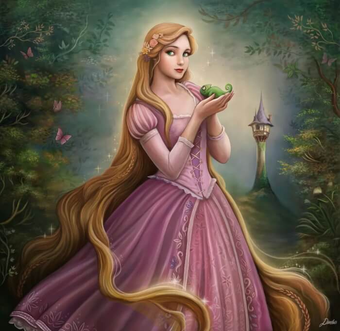 This Artist Bring You Back To Renaissance Periode By His Disney Princesses Classic Vibes 11 -This Artist Bring You Back To Renaissance Periode By His Disney Princesses' Classic Vibes