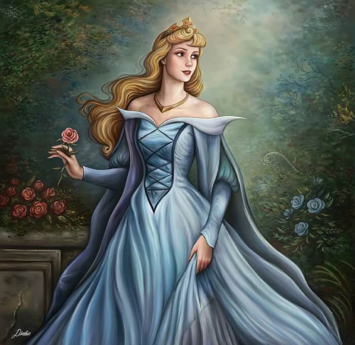 This Artist Bring You Back To Renaissance Periode By His Disney Princesses Classic Vibes 3 -This Artist Bring You Back To Renaissance Periode By His Disney Princesses' Classic Vibes
