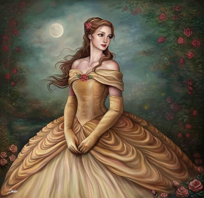 This Artist Bring You Back To Renaissance Periode By His Disney Princesses Classic Vibes 5 -This Artist Bring You Back To Renaissance Periode By His Disney Princesses' Classic Vibes