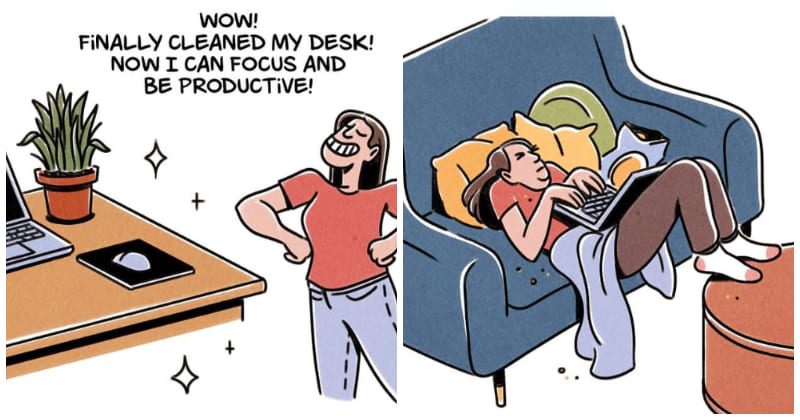 2424 -20 Comics About Silly Daily Life'S Struggles That Every Adult Can Relate To