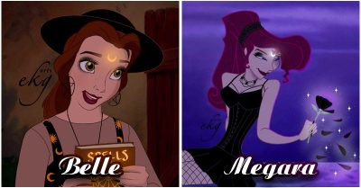 2603 -Enchanting Artworks Of Disney Princesses As Powerful Dark Witches