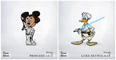2637 -The Most Iconic Disney Characters Now Entered The Star Wars Universe