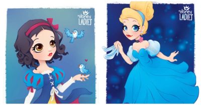 2740 -Artist Reimaged 12 Beloved Disney Ladies, And The Result Is Super Cute