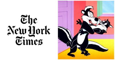 3718 -Pepe Le Pew, The French Skunk Has Been Targeted By The New York Times